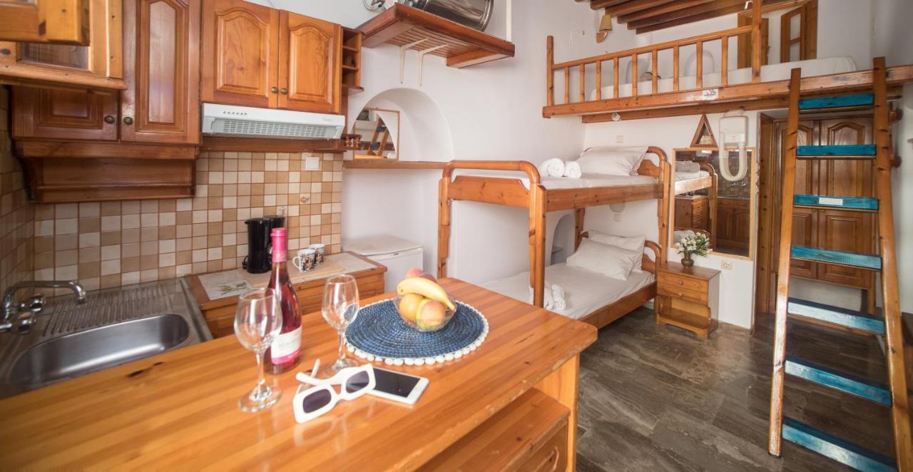 Bright & Relaxing Loft With Attic Room In The Heart Of Mykonos City Mykonos Town Экстерьер фото