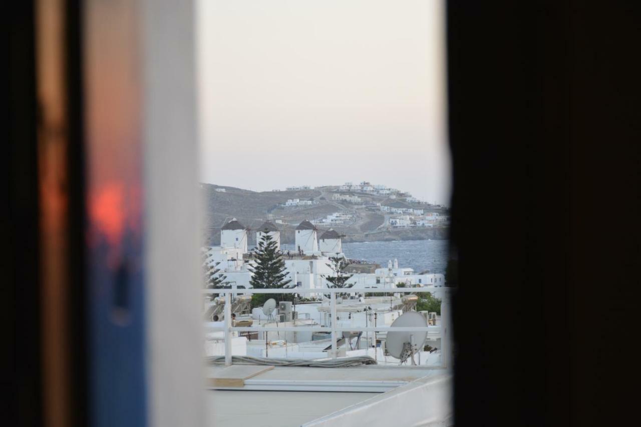 Bright & Relaxing Loft With Attic Room In The Heart Of Mykonos City Mykonos Town Экстерьер фото